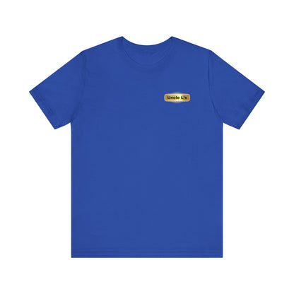 Specially Designed for - Uncle L's Catering, Where Food Has No Boarders Just Passports.  Jersey Short Sleeve Tee