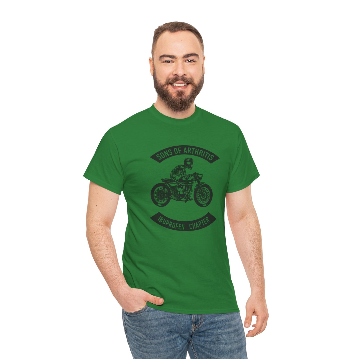Sons of Arthritis Ibuprofen Chapter Heavy Cotton Tee