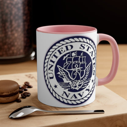 United States Navy Accent Coffee Mug, 11oz