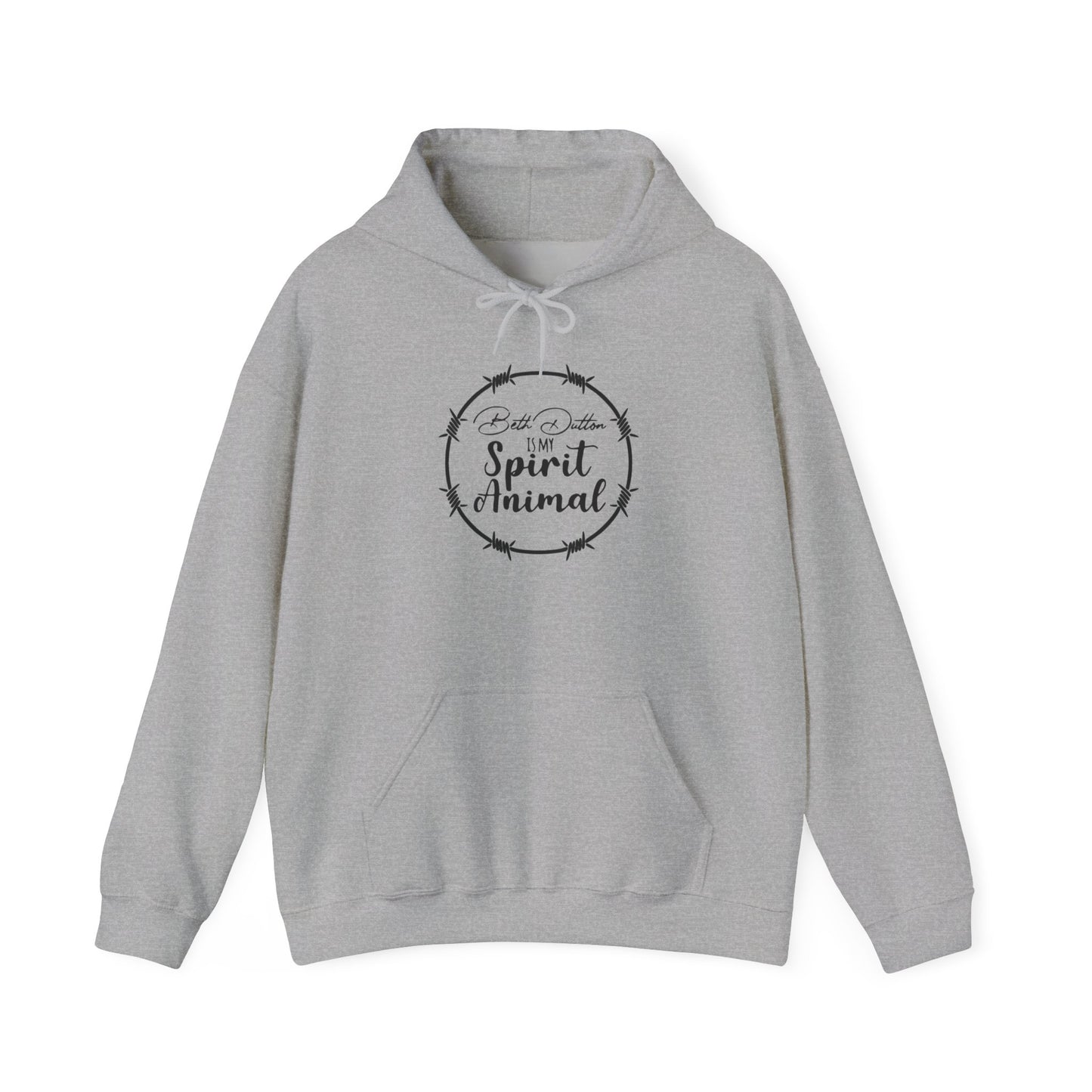 Beth Dutton Is My Spirit Animal Hoodie, Heavy Blend™ Hooded Sweatshirt