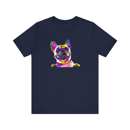 I'm Cool English Bulldog, Jersey Short Sleeve Tee