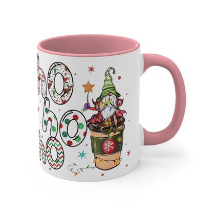 Ho, Ho, Ho, Accent Coffee Mug, 11oz