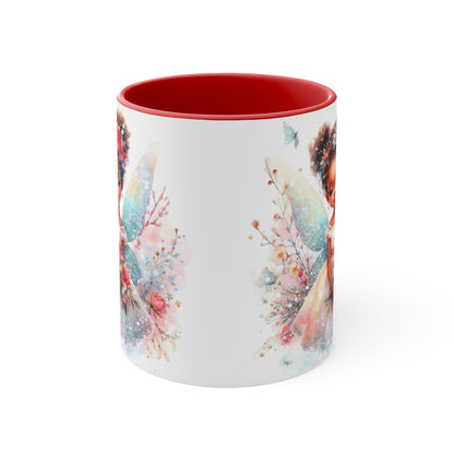 Fairy Girl 1, Accent Coffee Mug, 11oz