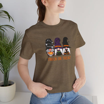 Trick Or Treat Gnomes, Jersey Short Sleeve Tee
