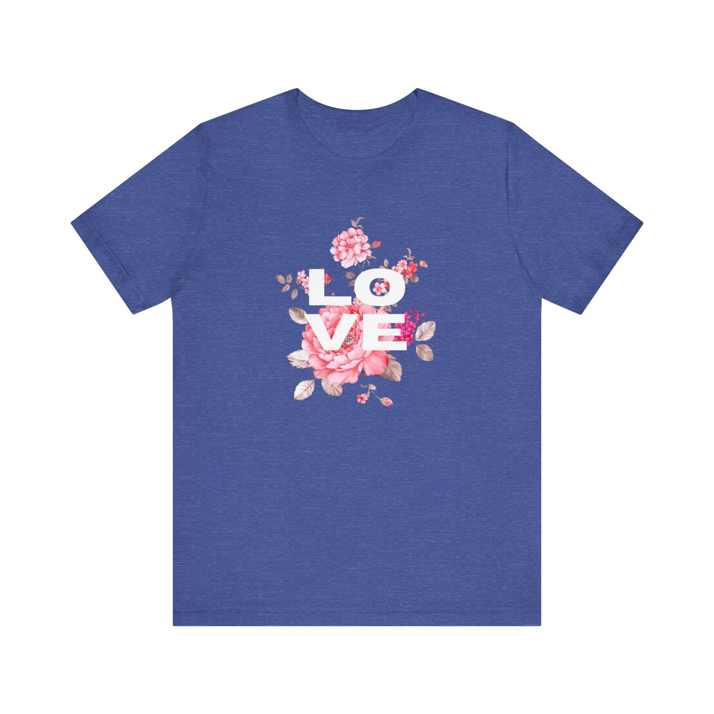 Love with Flowers Jersey Short Sleeve Tee