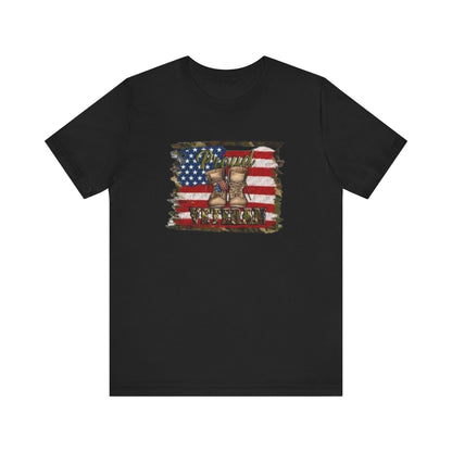 Proud Veteran, Jersey Short Sleeve Tee