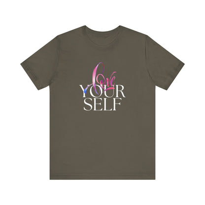 Love Yourself Jersey Short Sleeve Tee