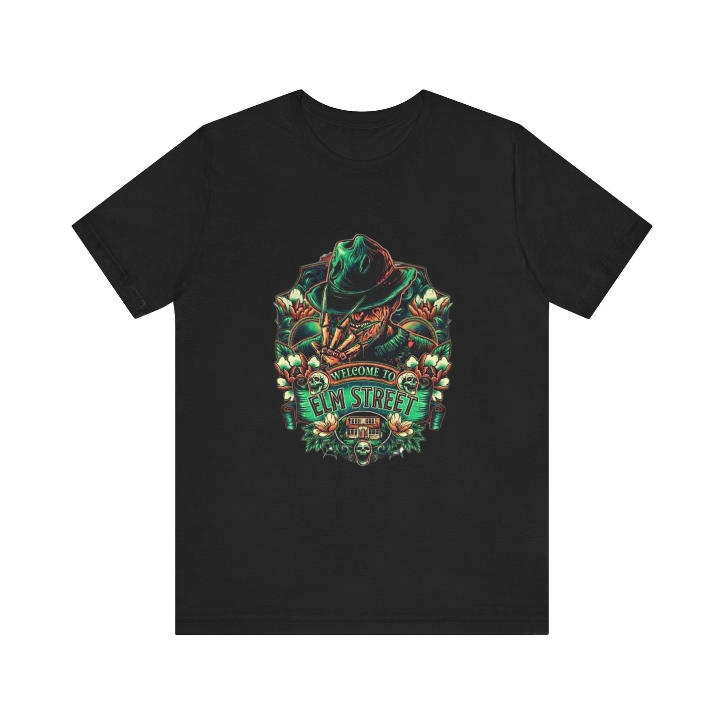 Nightmare On Elm Street Halloween Short Sleeve Tee