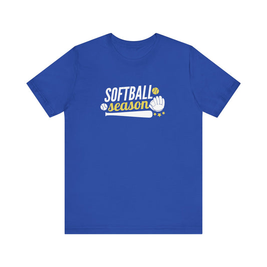 Softball Season, Jersey Short Sleeve Tee