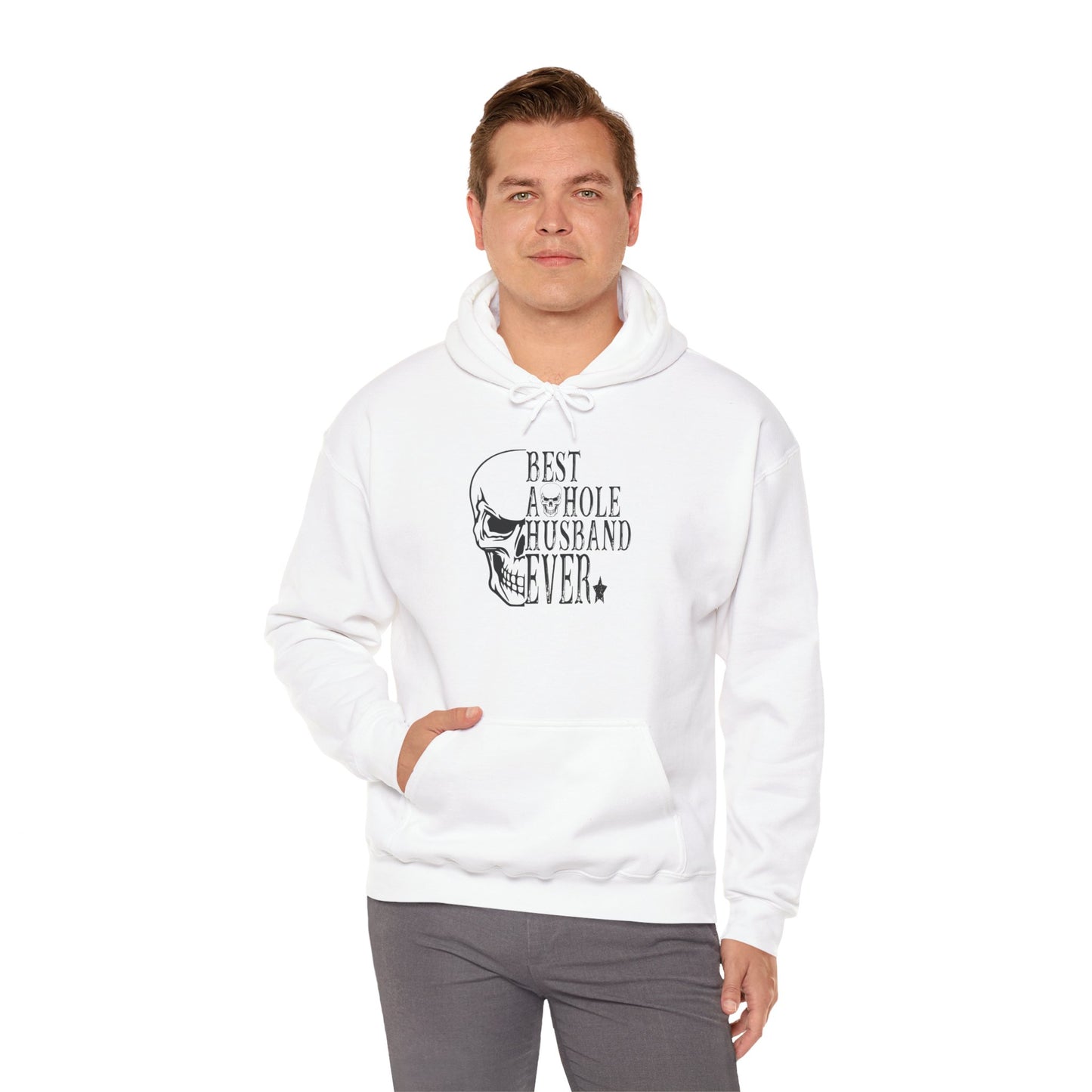 Best Asshole Husband Ever, Hoodie Heavy Blend™ Hooded Sweatshirt