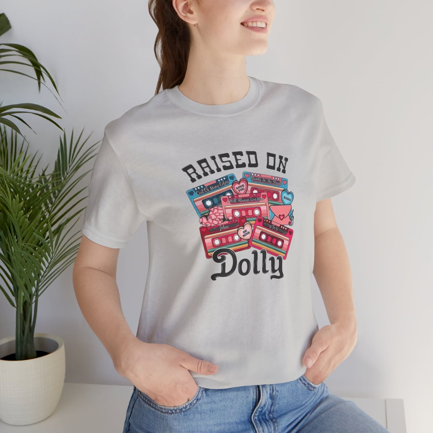 Raised On Dolly, Jersey Short Sleeve Tee