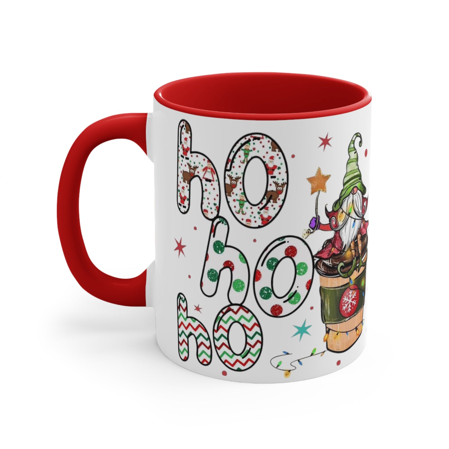 Ho, Ho, Ho, Accent Coffee Mug, 11oz