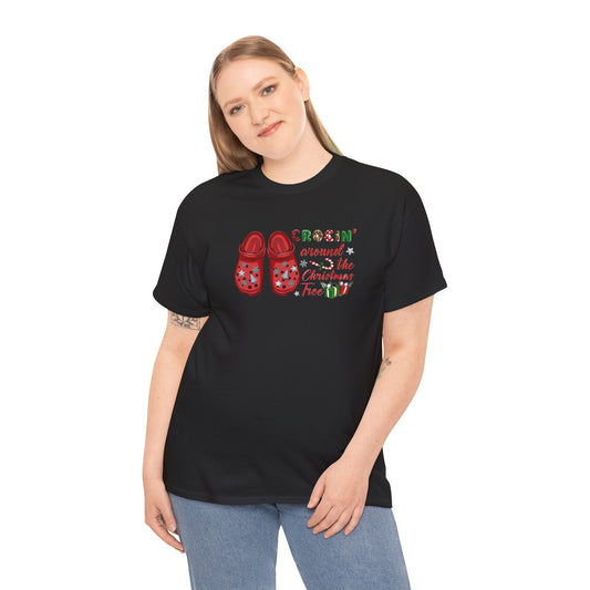 Crockin' Around the Christmas Tree, Heavy Cotton Tee