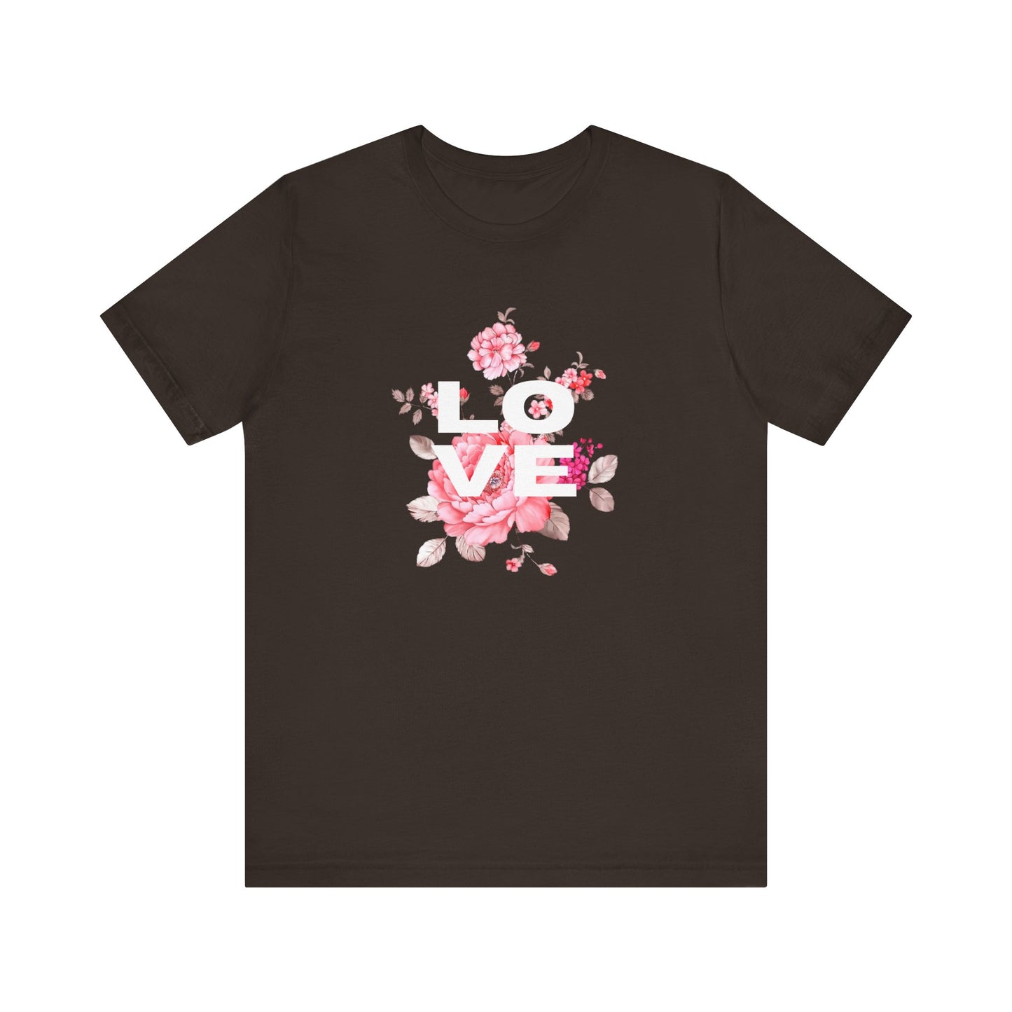 Love with Flowers Jersey Short Sleeve Tee