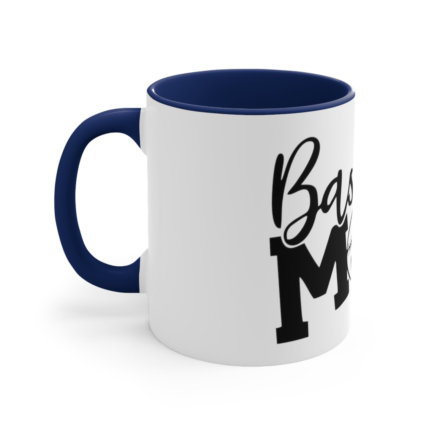Baseball Mom, Accent Coffee Mug, 11oz