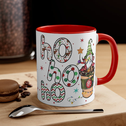 Ho, Ho, Ho, Accent Coffee Mug, 11oz