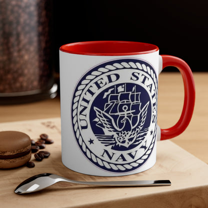 United States Navy Accent Coffee Mug, 11oz