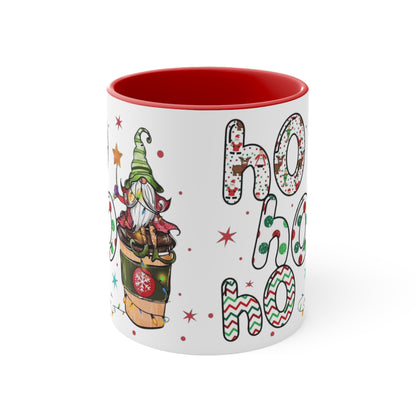 Ho, Ho, Ho, Accent Coffee Mug, 11oz