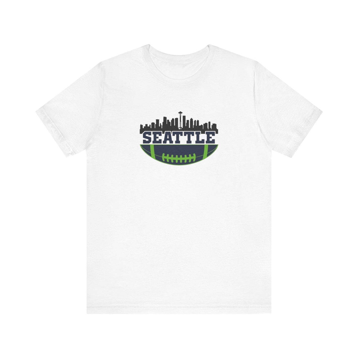 Seattle Skyline football, Jersey Short Sleeve Tee