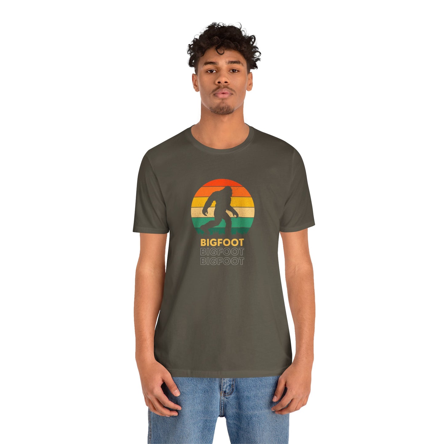 Retro Bigfoot Jersey Short Sleeve Tee