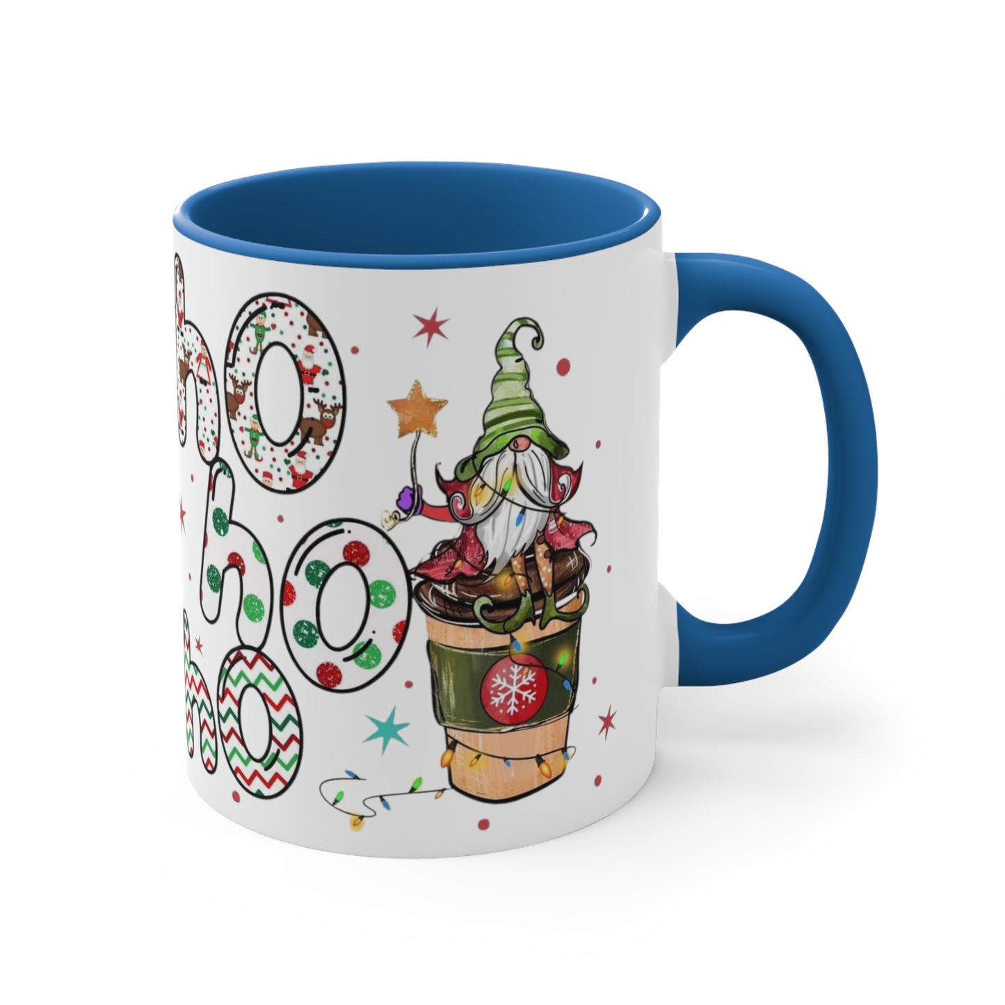 Ho, Ho, Ho, Accent Coffee Mug, 11oz