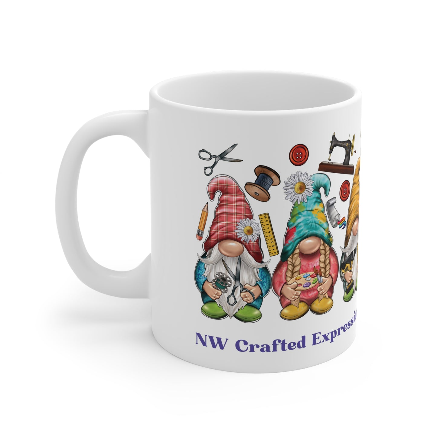 NW Crafted Expressions Logo Ceramic Mug 11oz