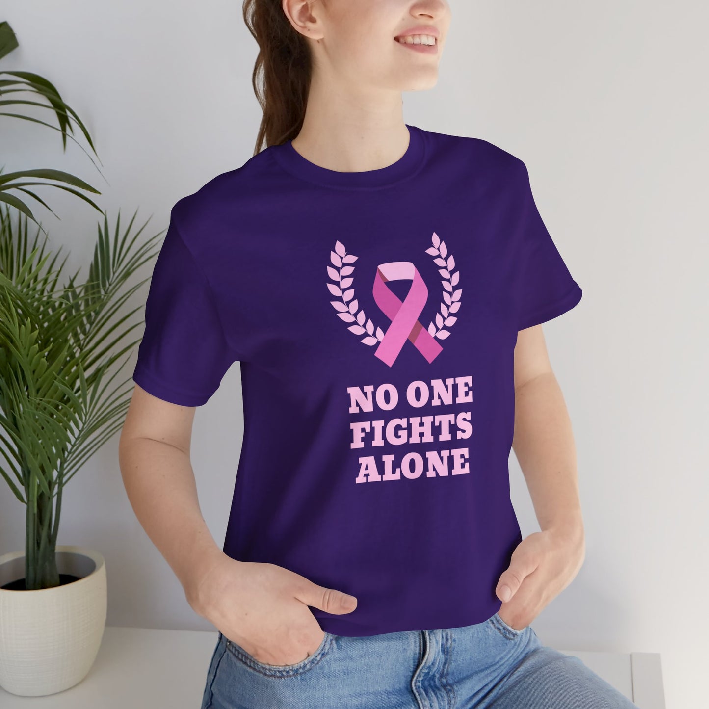 No One Fights Alone, Jersey Short Sleeve Tee