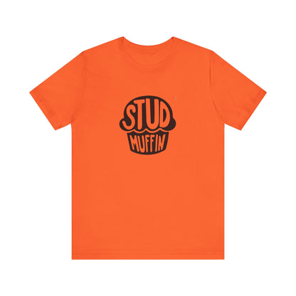 Stud Muffin, Unisex Jersey Short Sleeve Tee