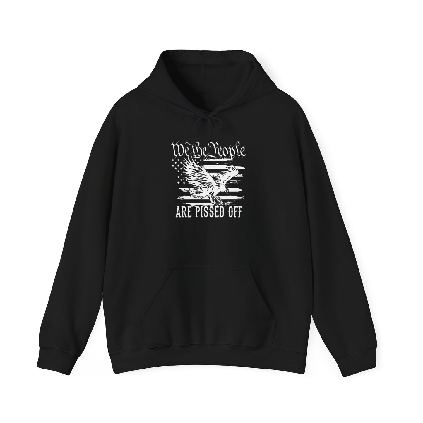 We The People Are Pissed Off Hoodie,  Heavy Blend™ Hooded Sweatshirt