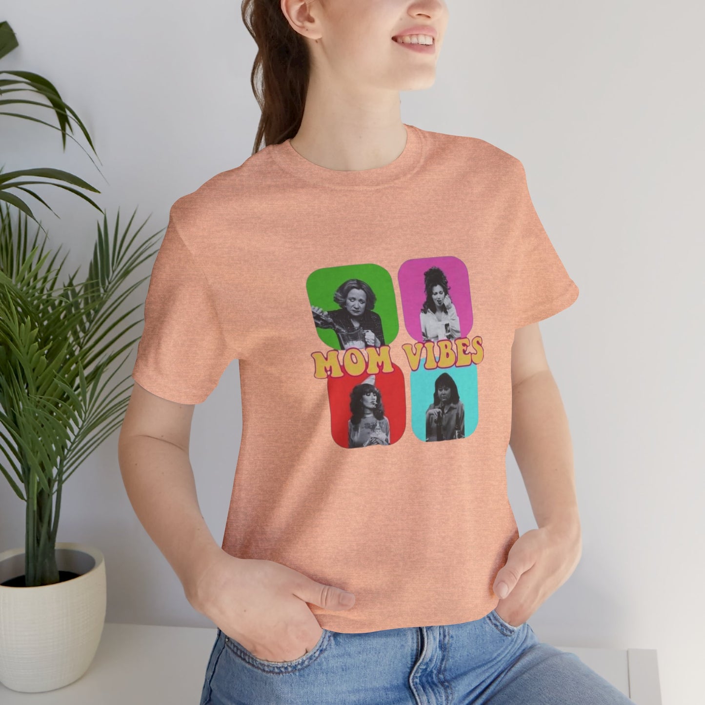Mom Vibes 1 Jersey Short Sleeve Tee
