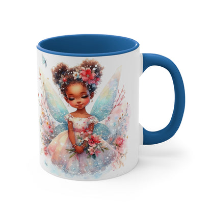 Fairy Girl 1, Accent Coffee Mug, 11oz