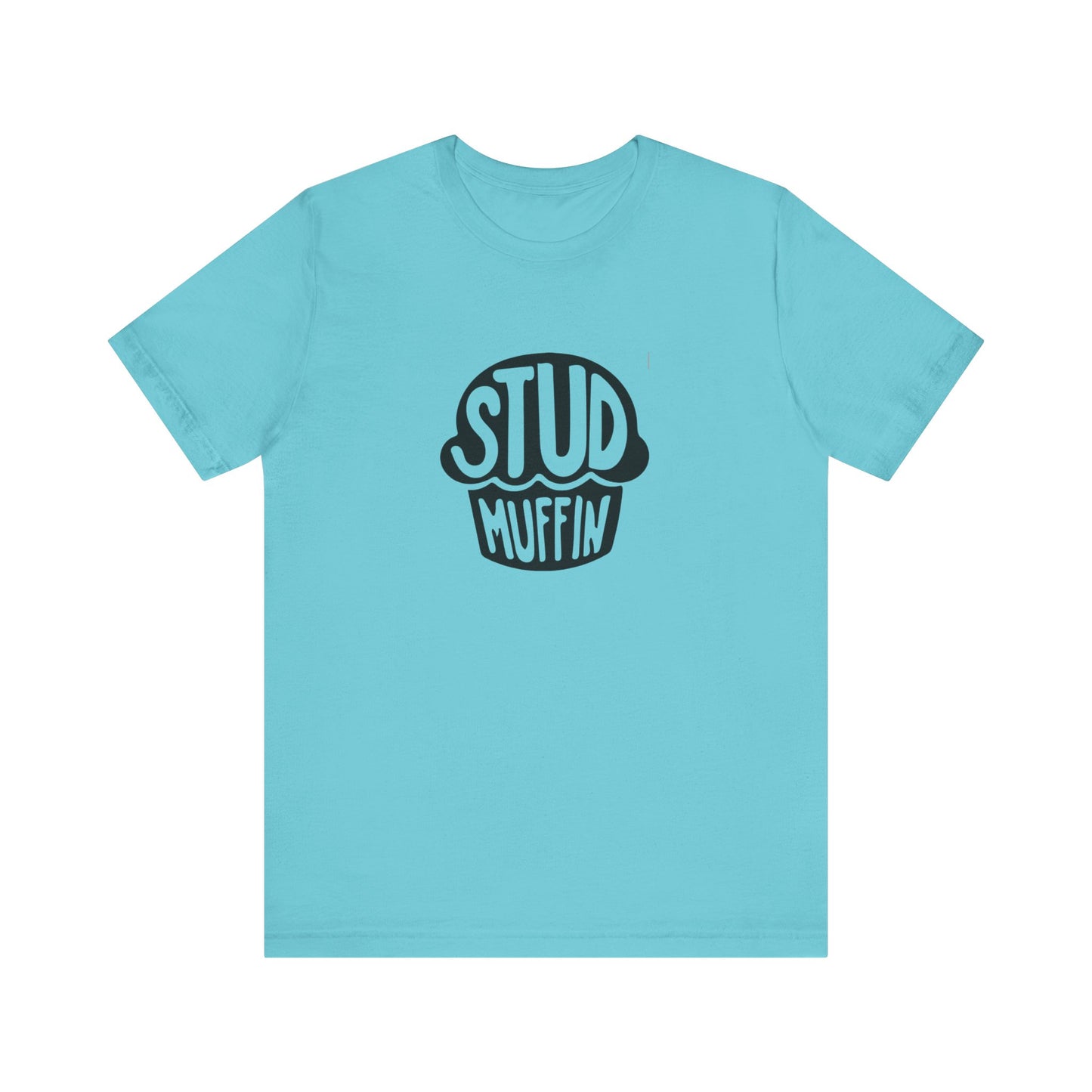 Stud Muffin, Unisex Jersey Short Sleeve Tee