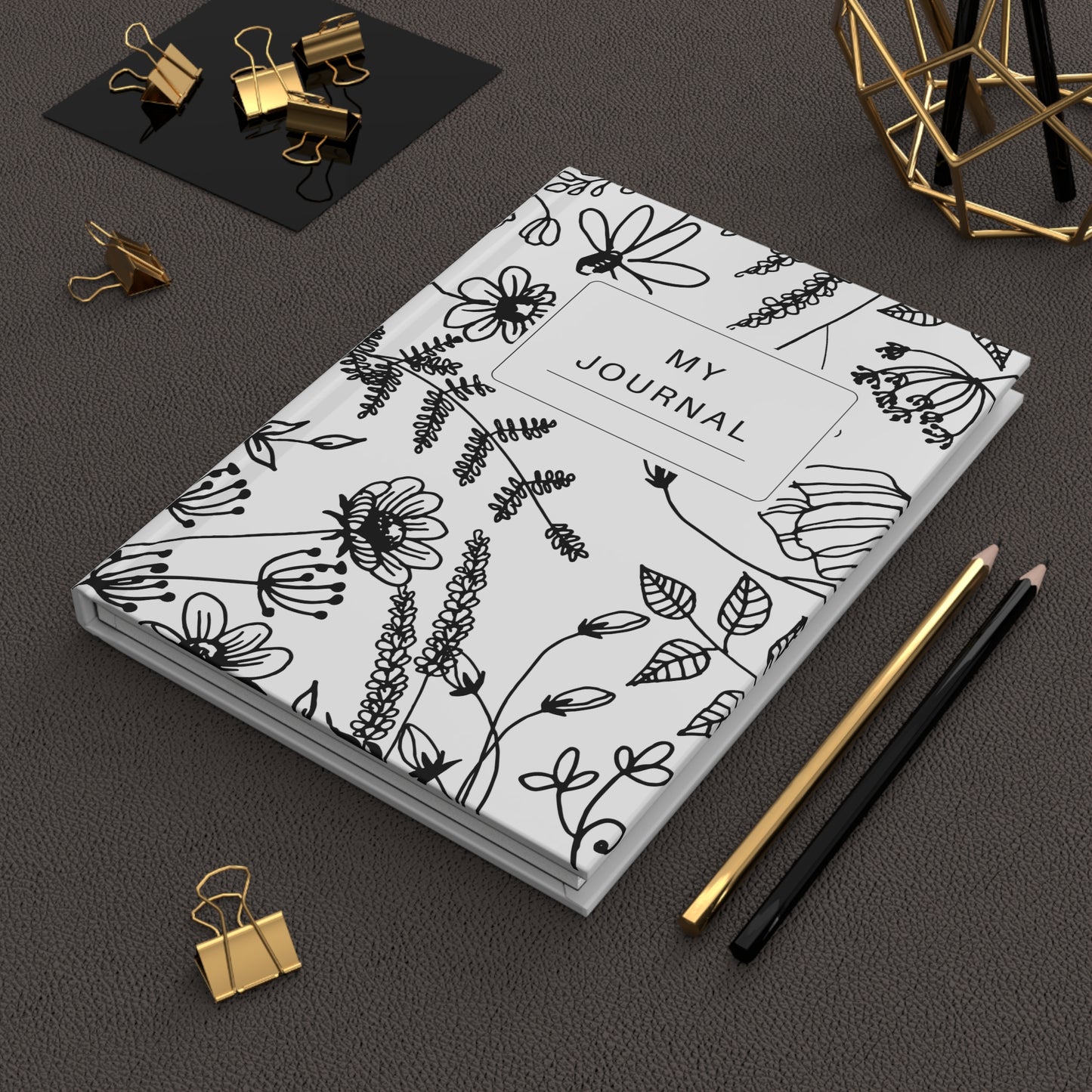My Journal, Hardcover Journal Matte 5.75" x 8"