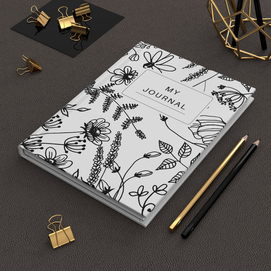 My Journal, Hardcover Journal Matte 5.75" x 8"