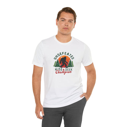 Undefeated Hide and Seek Champion, Short Sleeve Tee