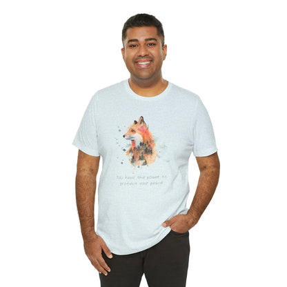 You Have The Power To Protect Yourself, Jersey Short Sleeve Tee
