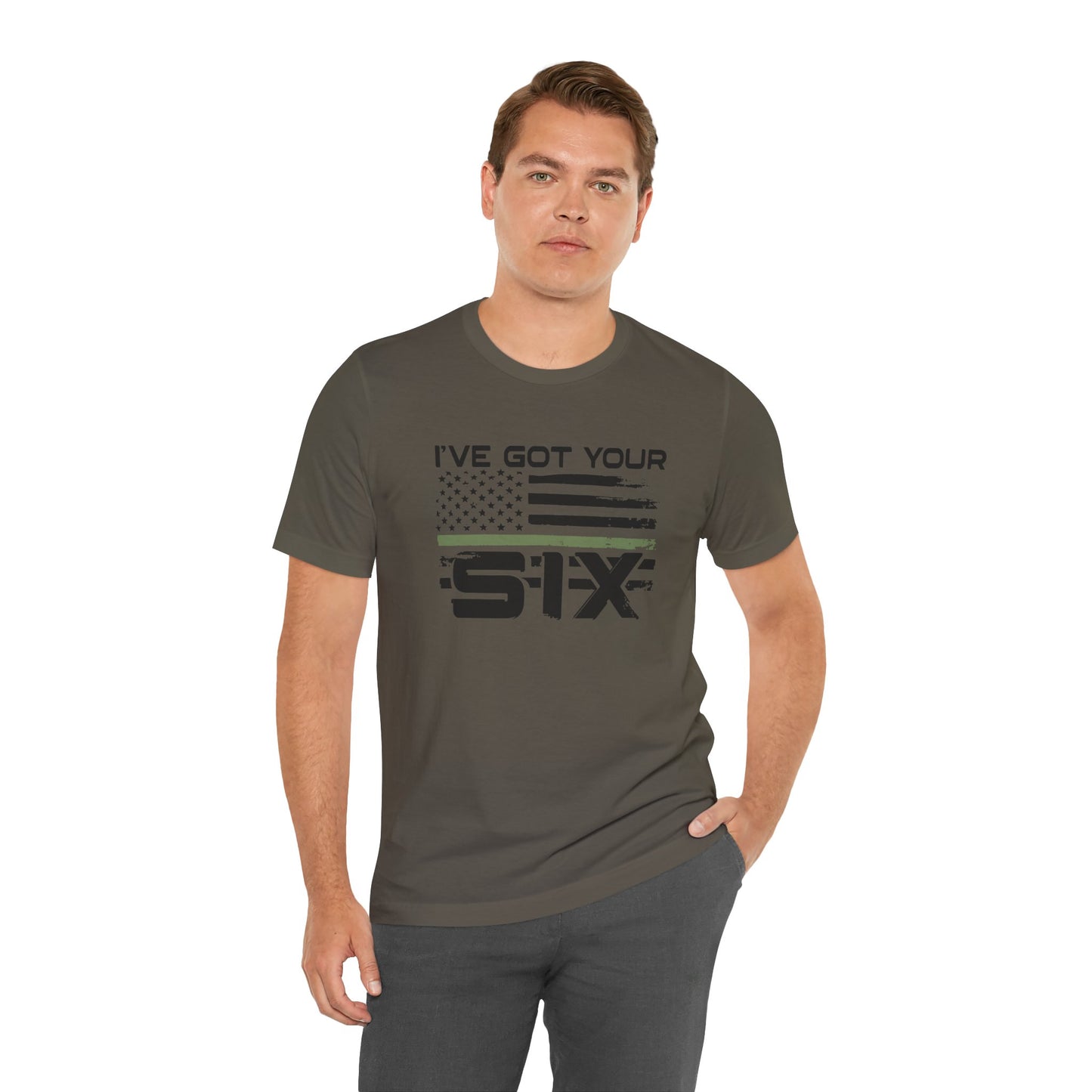 I've Got Your Six Jersey Short Sleeve Tee
