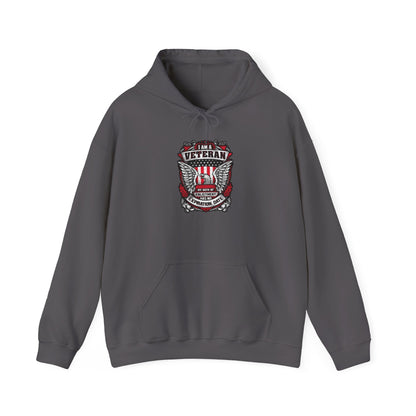 I Am A Veteran My Oath Of Enlistment Has No Expiration Date Hoodie Heavy Blend™ Hooded Sweatshirt