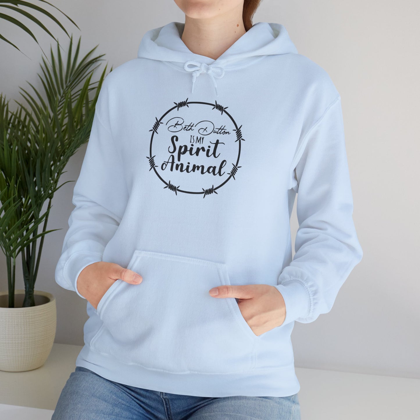 Beth Dutton Is My Spirit Animal Hoodie, Heavy Blend™ Hooded Sweatshirt