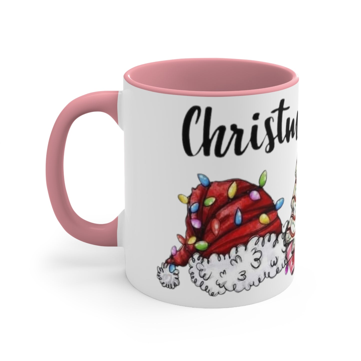 Christmas Junkie, Accent Coffee Mug, 11oz