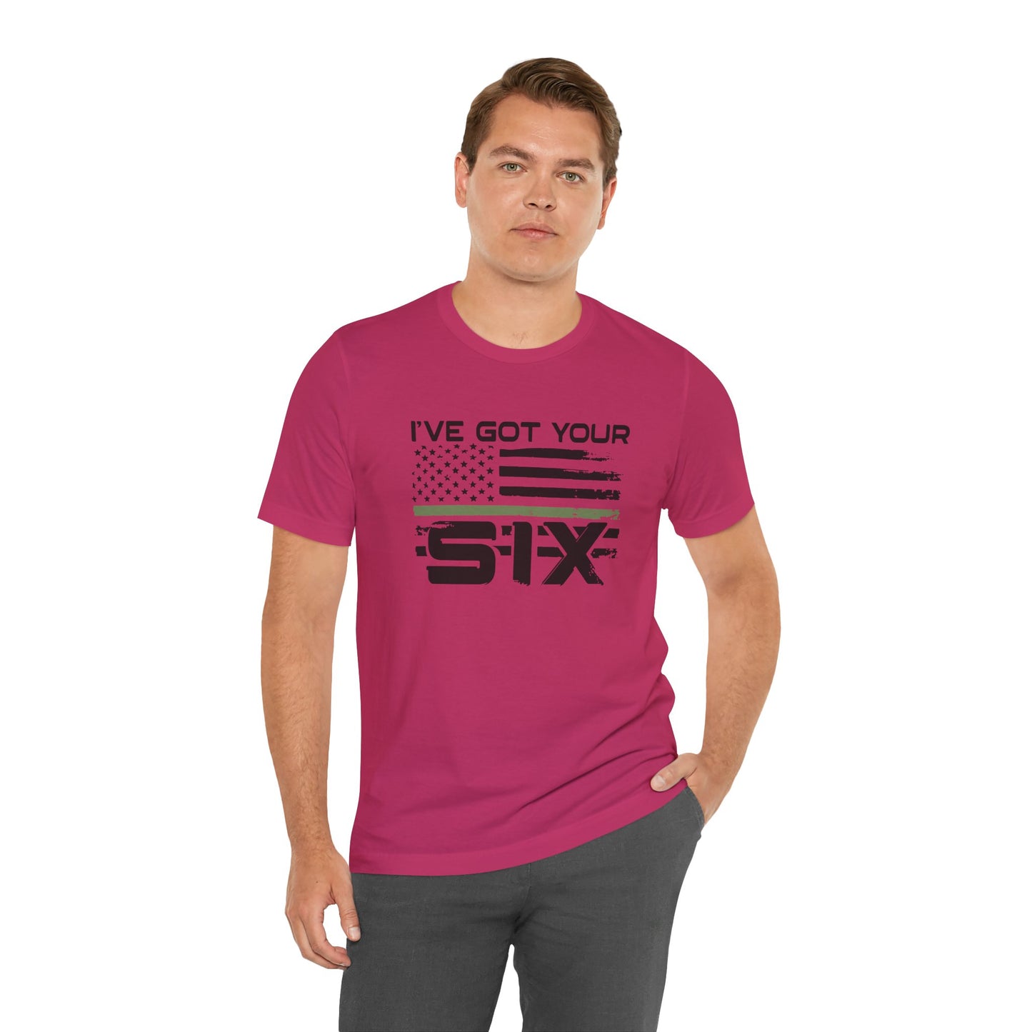 I've Got Your Six Jersey Short Sleeve Tee