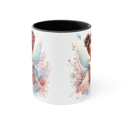 Fairy Girl 1, Accent Coffee Mug, 11oz