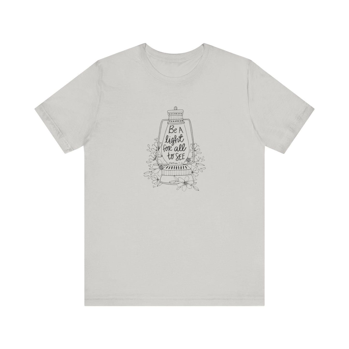 Be The Light For All To See, Jersey Short Sleeve Tee