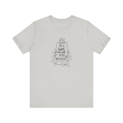 Be The Light For All To See, Jersey Short Sleeve Tee