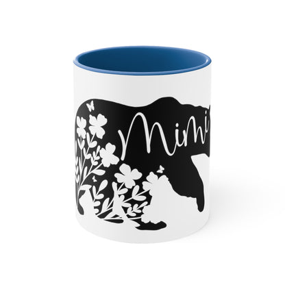 Mimi Bear Accent Coffee Mug, 11oz