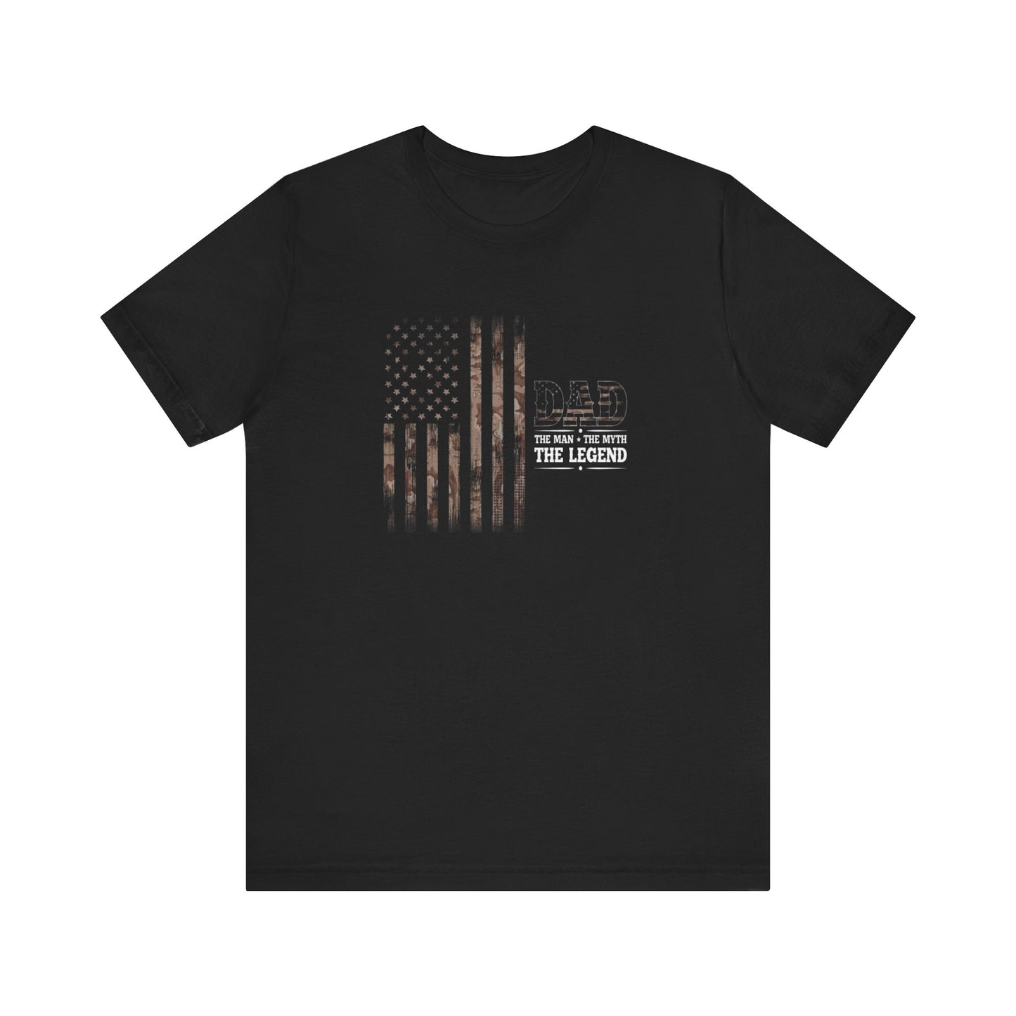 Dad, The Man, The Myth, The Legend.  Jersey Short Sleeve Tee