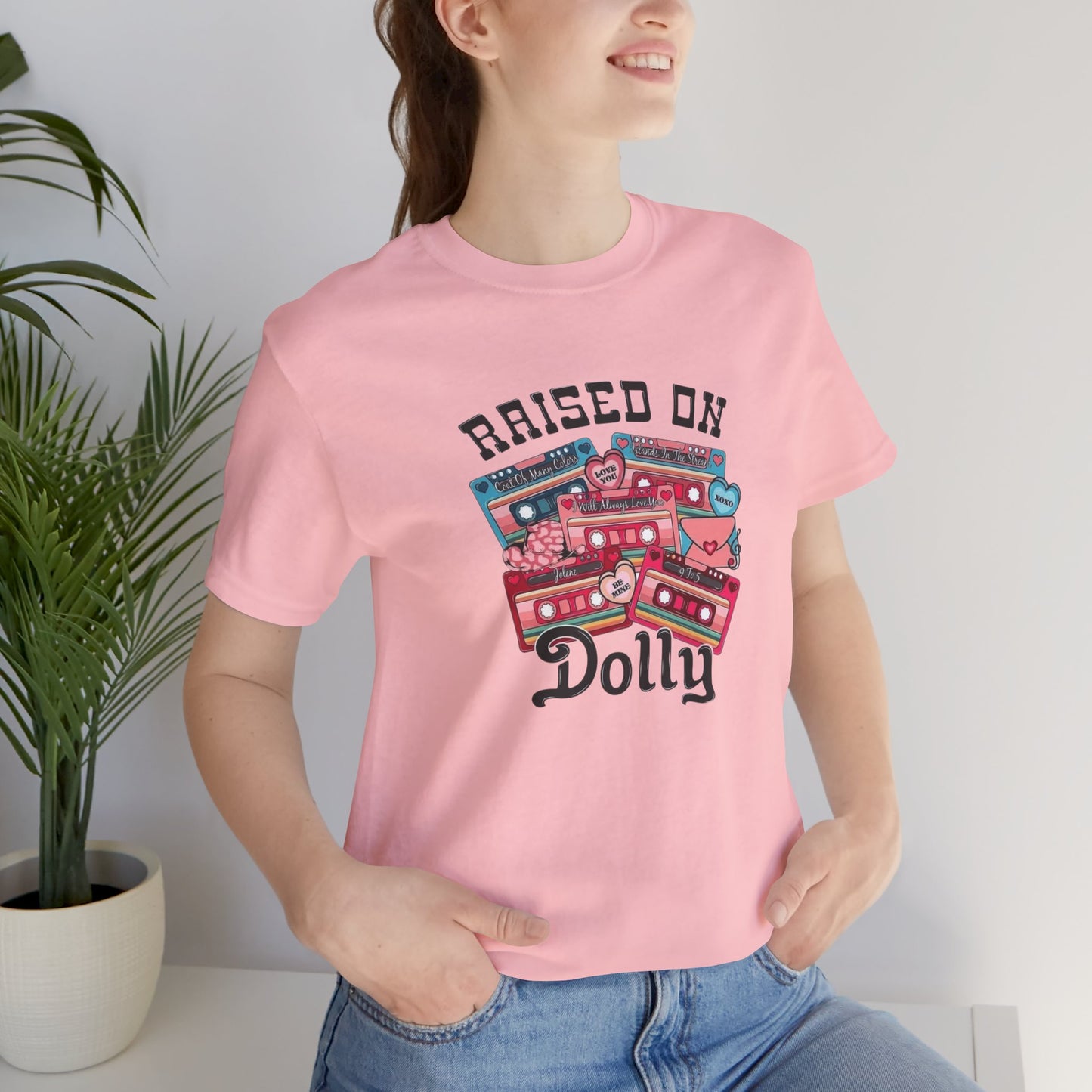 Raised On Dolly, Jersey Short Sleeve Tee