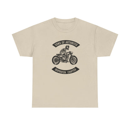Sons of Arthritis Ibuprofen Chapter Heavy Cotton Tee