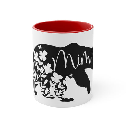 Mimi Bear Accent Coffee Mug, 11oz
