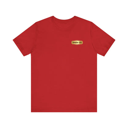 Specially Designed for - Uncle L's Catering, Where Food Has No Boarders Just Passports.  Jersey Short Sleeve Tee
